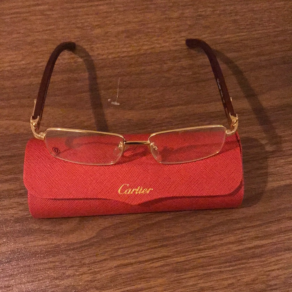 Cartier glasses only wore them twice